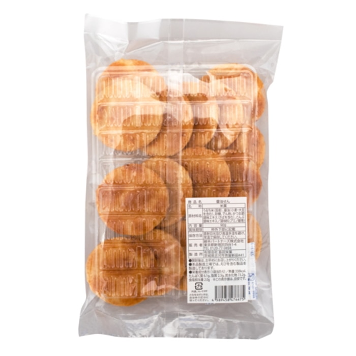 [取寄10][まとめ買い]【10個セット】醤油せん 90g [4589458476675]