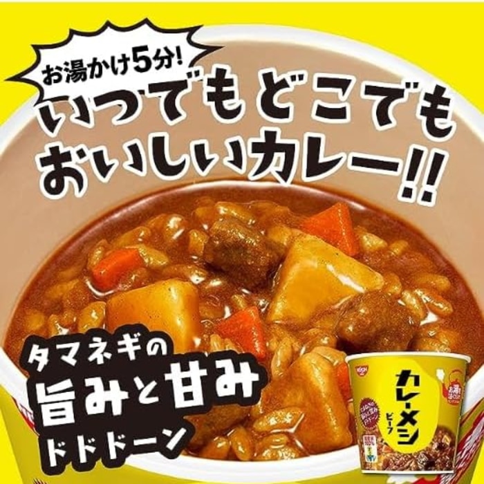 [取寄10][まとめ買い]【6個セット】カレーメシ ビーフかれーらいす 107g [4902105945346]