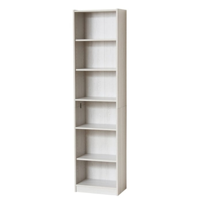 らくらく組立文庫本棚W450 25501 ホワイト (本州四国九州限定)