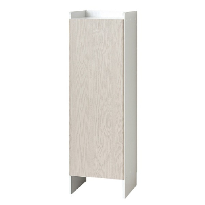 クリーナーグッズ収納 2口コンセント付き 25233 ホワイト (本州四国九州限定)