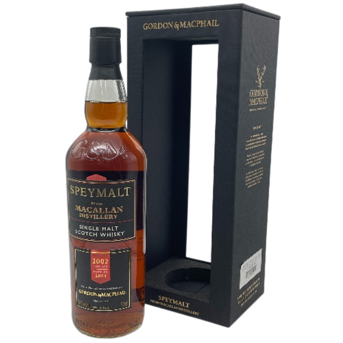 生産本数210本 スペイモルト フロム マッカラン 2002 ゴードン&マクファイル シングル カスク 54.3度 700ml 箱付