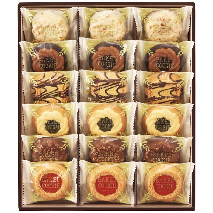 中山製菓 パティシオン ベイクド クッキー 18個 [直送商品](4189-042)