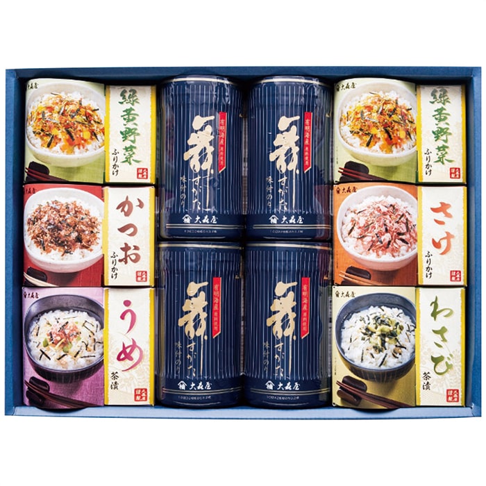 大森屋 卓上のり･お茶漬･ふりかけ 詰合せ [直送商品](4247-034)