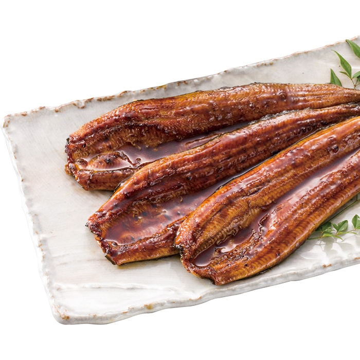 鰻楽 うなぎ 蒲焼 長焼 3尾 [冷凍][直送商品](4272-049)