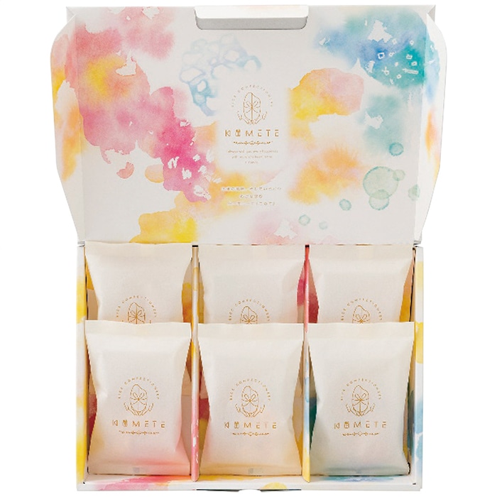 [直送商品]KOMETE KOMETESENBEI 米菓詰合せ6袋入 (1201-049)