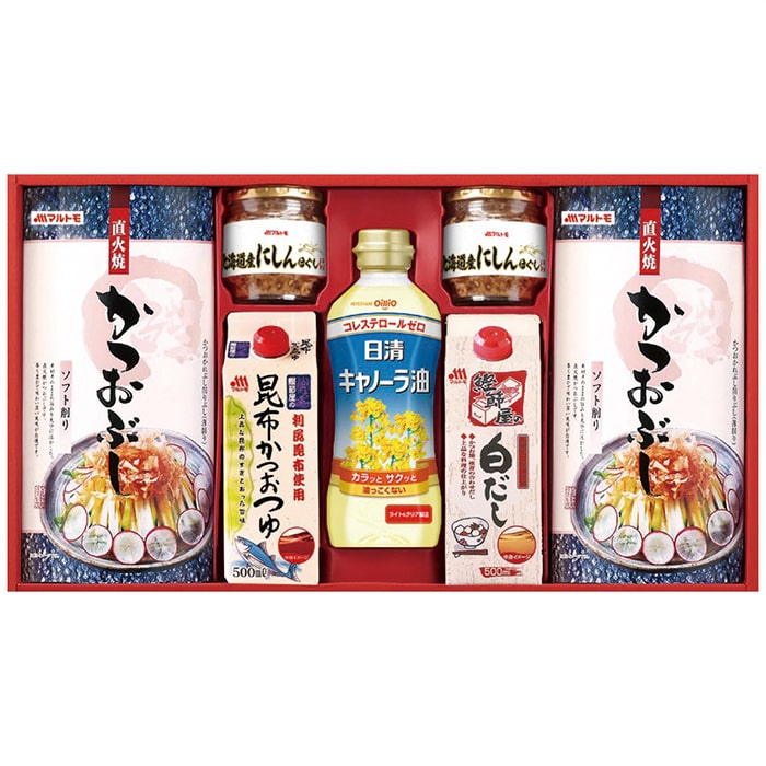 [直送商品]マルトモ かつお節・調味料ギフト CR-40NS (1252-034)