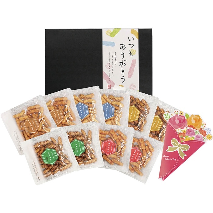 [直送商品]母の日 5/8-10お届け 中田屋 おうちで乾杯！おつまみかりんとうセット 【配送指定日不可】 (1851-337)