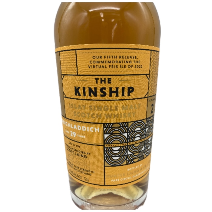 限定ボトル ザ キンシップ ブルイックラディ 1991 29年 for アイラフェス 2021 ハンターレイン 700ml
