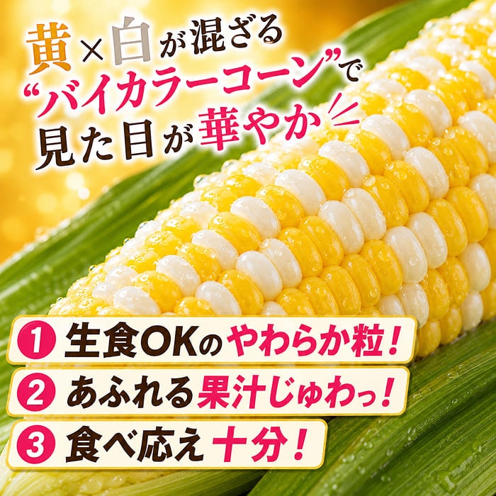 [冷蔵][予約直送]長野県 富士見町産 とうもろこし ドルチェドリーム 2L×10本 【綿半お中元】【7月後半～8月中旬順次発送】【配送指定日不可】