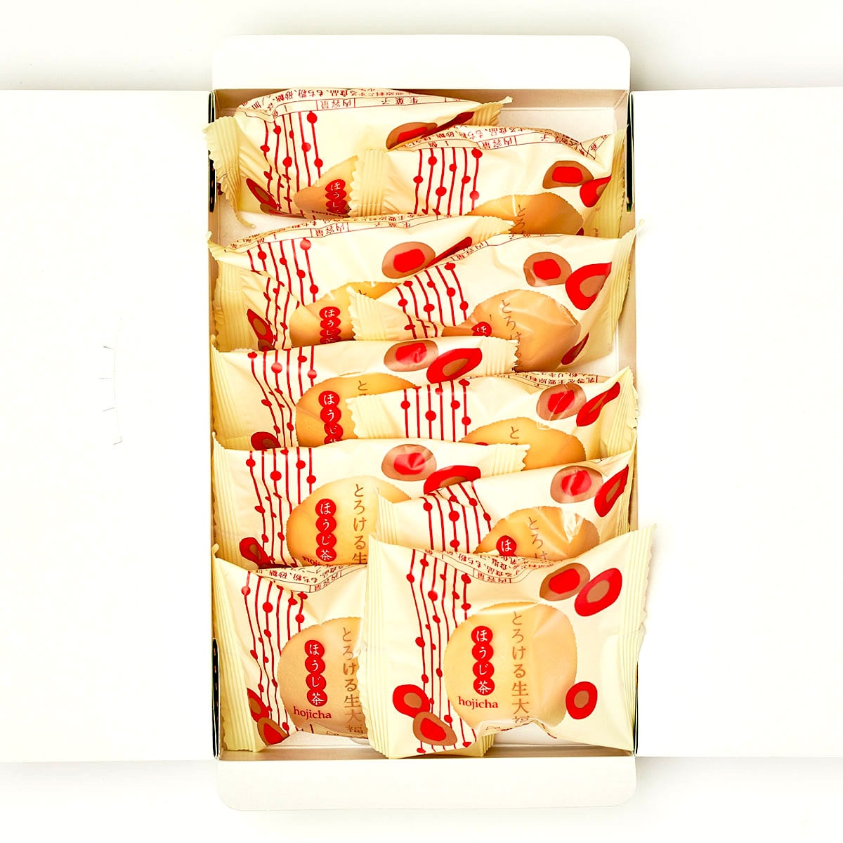 とろける生大福<ほうじ茶>10個入