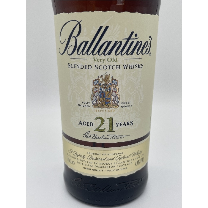 【正規品】バランタイン21年 YB21GF オールドボトル ヴィンテージ 43度 700ml 箱付