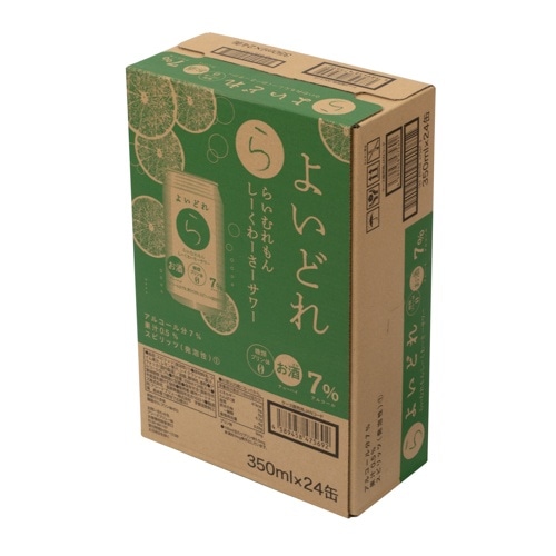 [取寄10]よいどれらいむれもんしーくわーさー 350ml 24本 [1箱]