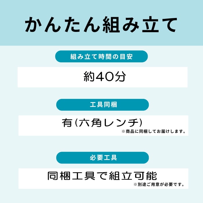 多機能ハンガーラックミラー付き 62229 ナチュラル (本州四国九州限定)