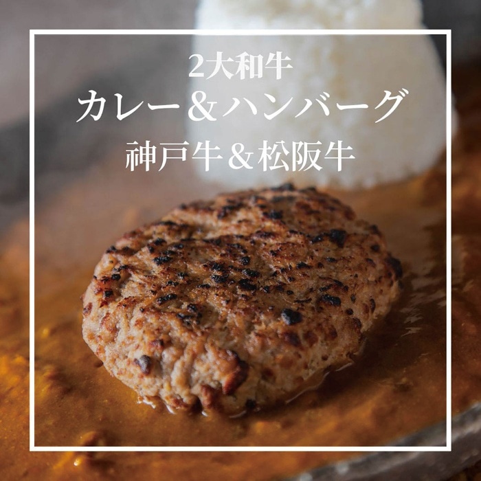 [冷凍][直送商品]母の日 5/8-10お届け エルスト 2大和牛カレー＆ハンバーグ食べ比べ 【配送指定日不可】 (1852-606)