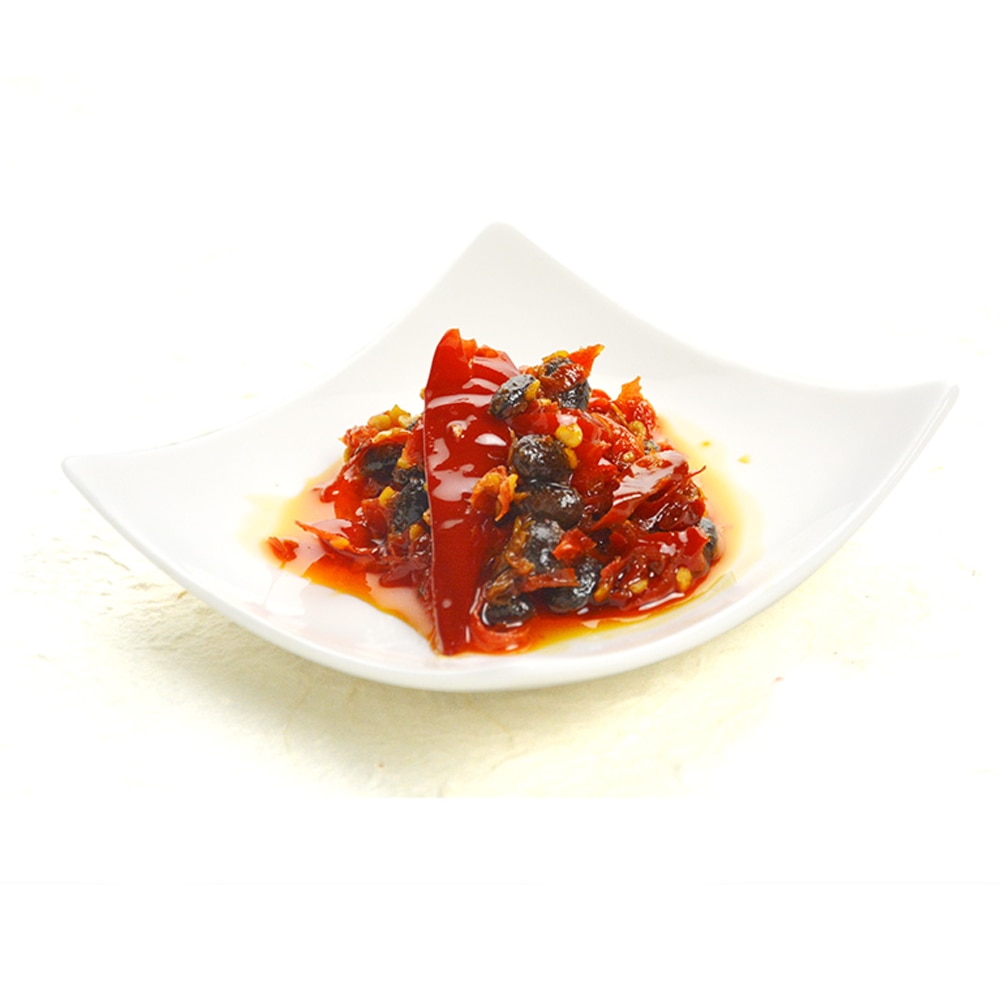 老騾子 朝天辣椒 トウチ入り辛味調味料 激辛 240g【台湾】