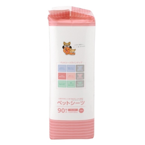 [取寄10][まとめ買い]【4個セット】ペットシーツ ワイド 90枚 [4589458472882]