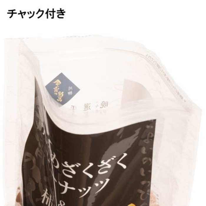[取寄10][まとめ買い]【15個セット】大きめざくざくピーナッツ＆柿の種 300g [4589458464757]