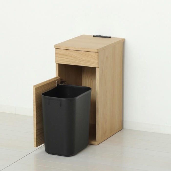 コンセント付ダストボックス 82313 ナチュラル (本州四国九州限定)