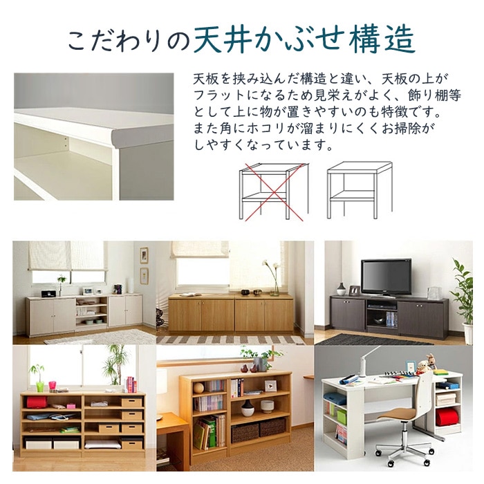 隙間収納棚 日本製 カウンター下 高さ80cm (幅45~70cm、奥行19cm~31cm)