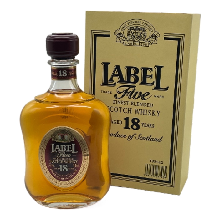 2本セット(ハイランドパーク18年 / ラベル5 18年)