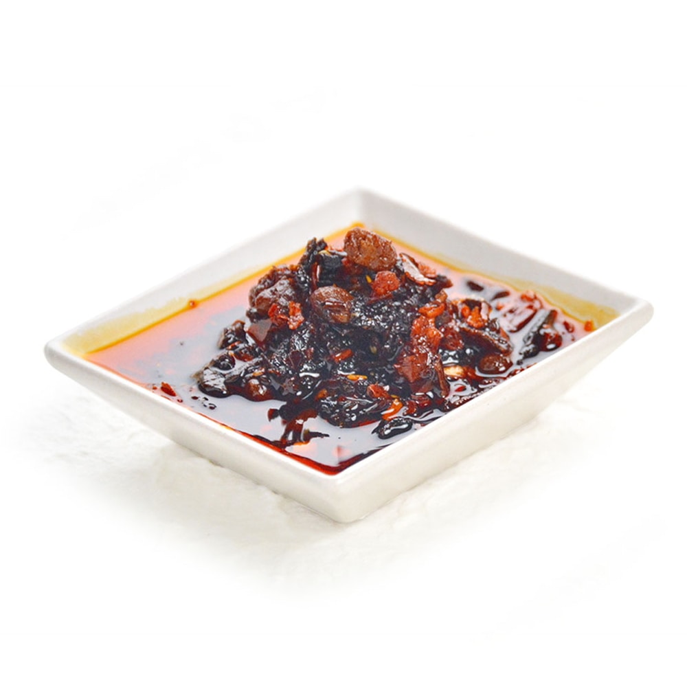 老乾媽 香辣脆油辣椒 フライドオニオン入りラー油 210g【中国】