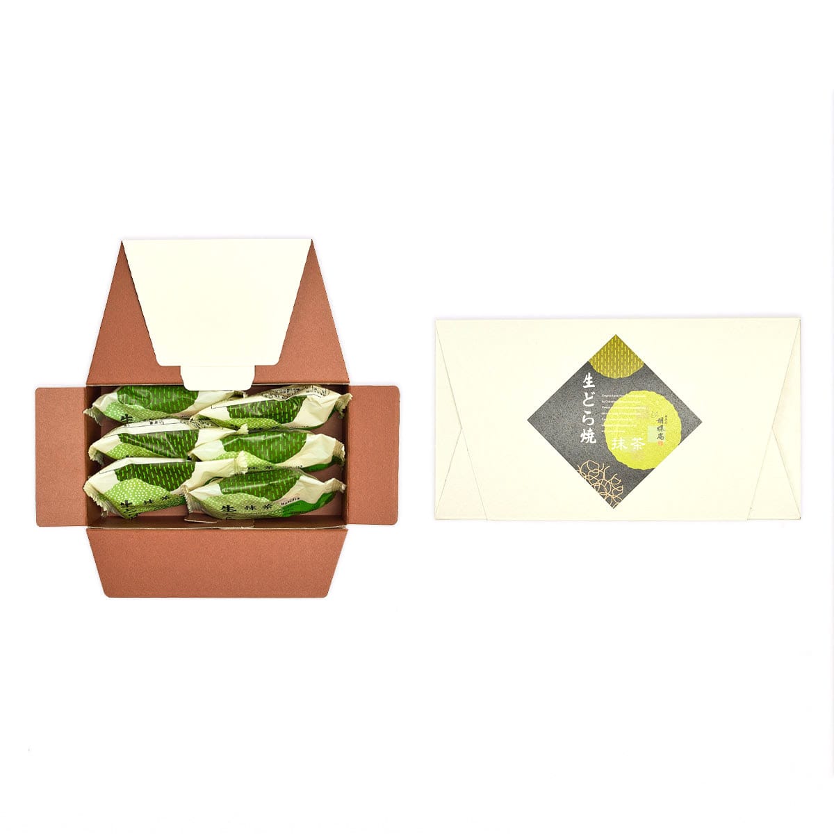 生どら焼＜抹茶＞6個入