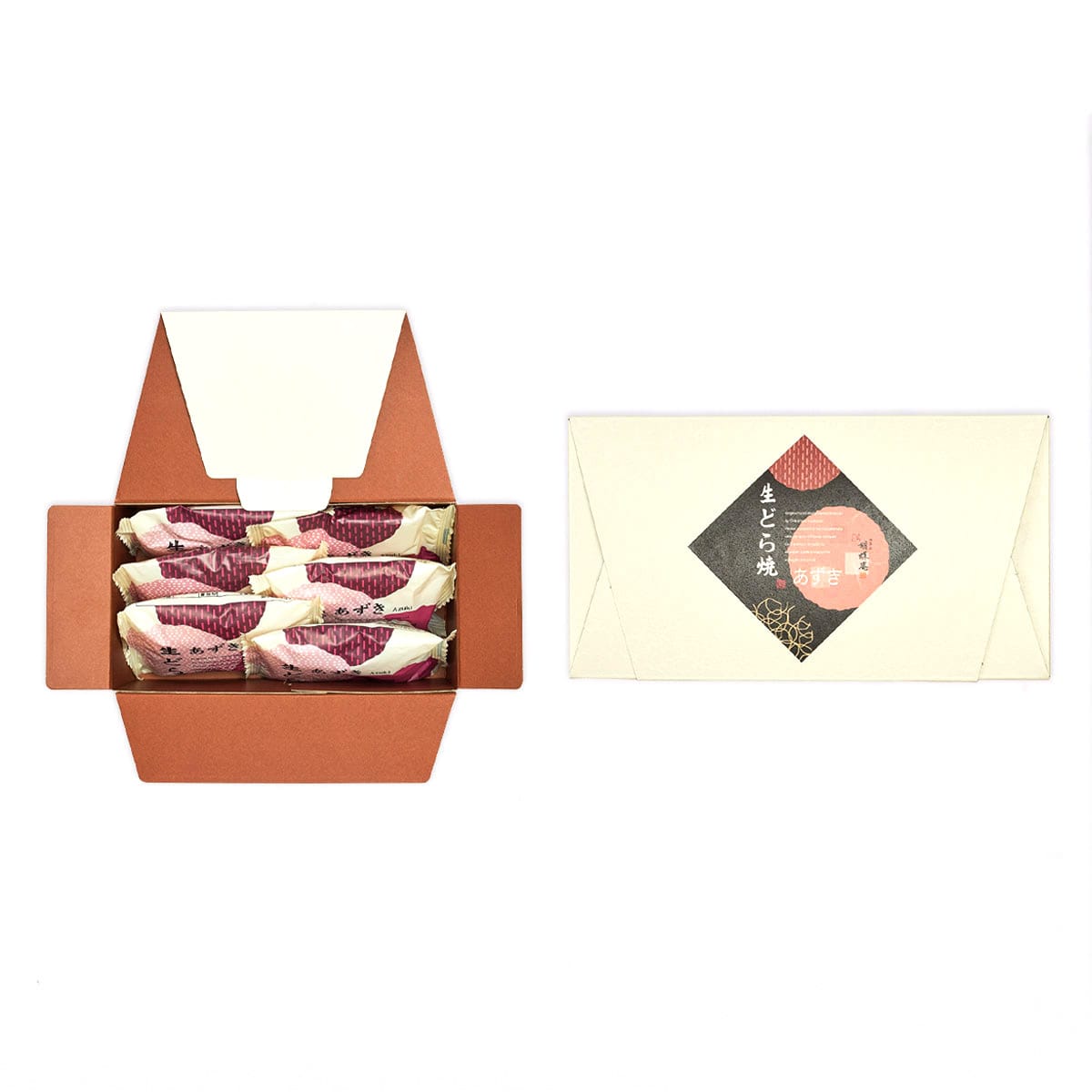 生どら焼＜あずき＞6個入