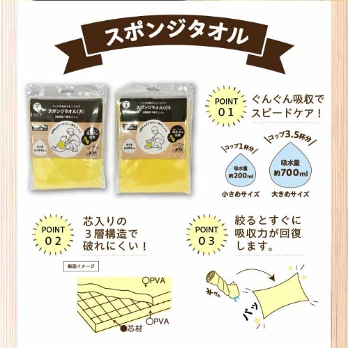 [取寄10][まとめ買い]【10個セット】ペット用PVAボディタオル [4589458485868]