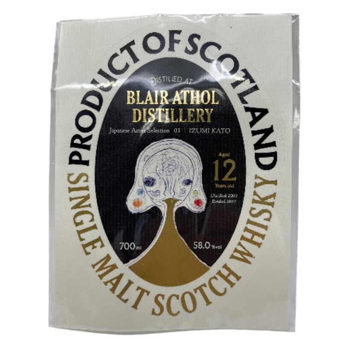 希少 ジャパニーズ アーティスト セレクション シークレット ブレアアソール 2009-2022 12年 700ml 箱付