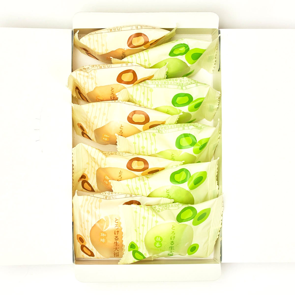 とろける生大福＜抹茶＆珈琲＞10個入