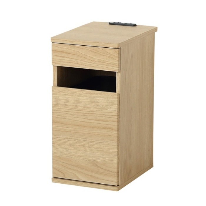 コンセント付ダストボックス 82313 ナチュラル (本州四国九州限定)