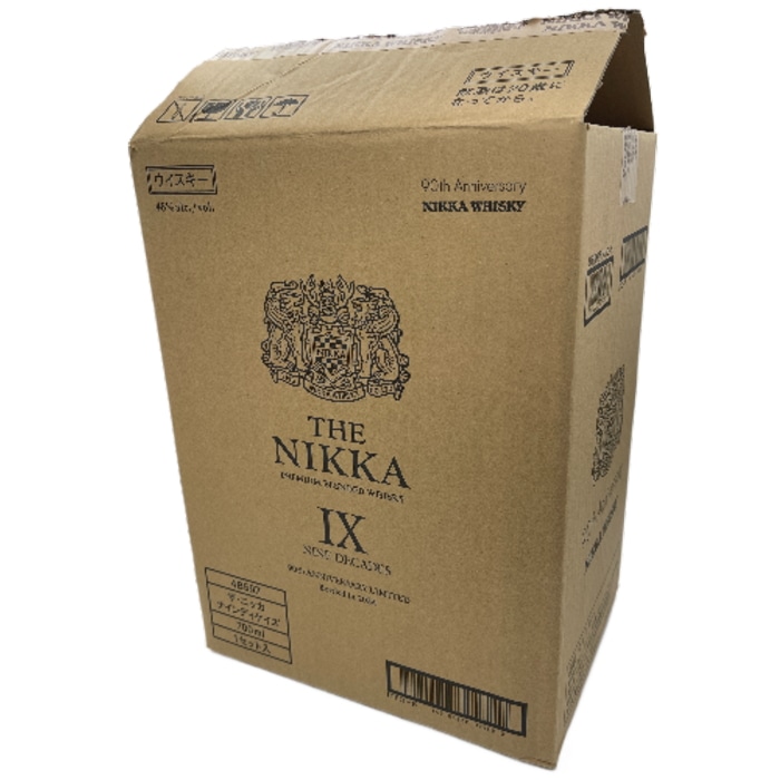 【数量限定】ザ・ニッカ ナインディケイズ 48% 700ml 箱付