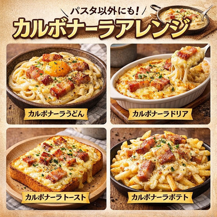 社長に内緒でたっぷりチーズで濃くしたカルボナーラ [1個]