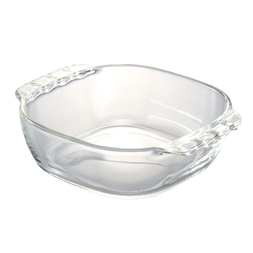 HTZ-40-BK 耐熱ガラストースター皿400 [1個]