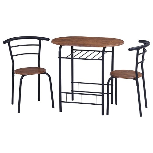 ダイニング3点セット ブラウン [1台]