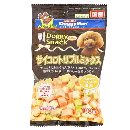 ドギーマン ハヤシドギースナックサイコロミックス [100g]