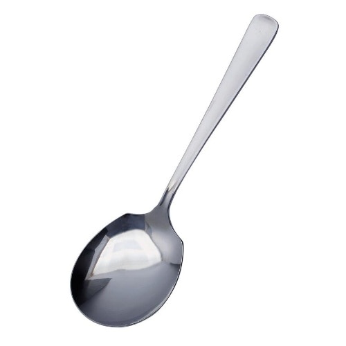 18-0ライラック サービススプーン