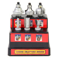 ウッドクラフター 超硬ルータービットセット TRB-6S