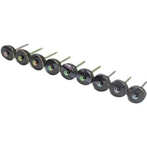 ポリカ連結傘釘38mm クリアー 30連