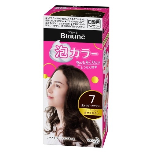 ブローネ泡カラー 7 ダークブラウン
