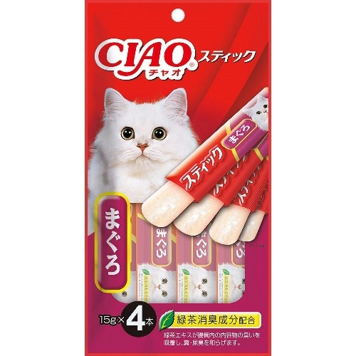 いなばペットフード スティックまぐろ [15g×4本]