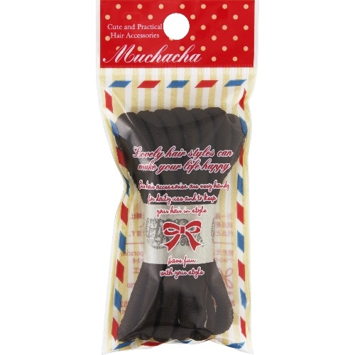 120-02カットゴムLL1M巻茶