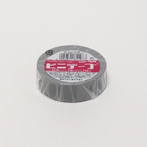 ビニールテープ #101 19X10M/GY グレー