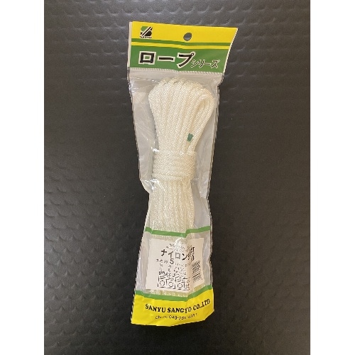 ナイロン金剛打 5mm×10m HR-052 ホワイト