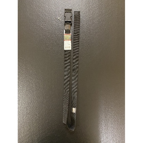 バックル付PP平ベルト 2m HR-2609 ブラック