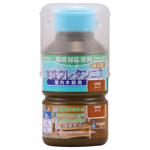 水性ウレタンニス130ml チーク