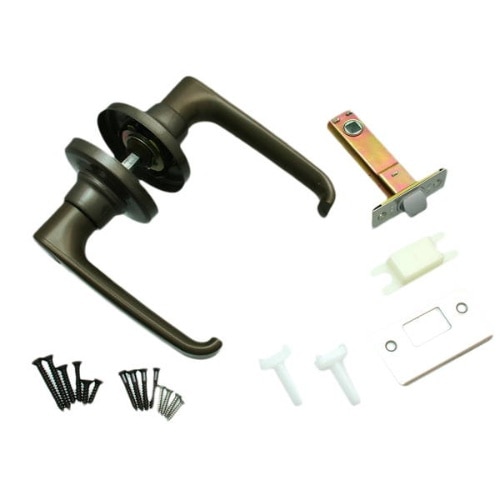 レバーハンドルNP221-O-U 空錠 NP221-O-U アンバー [1個]