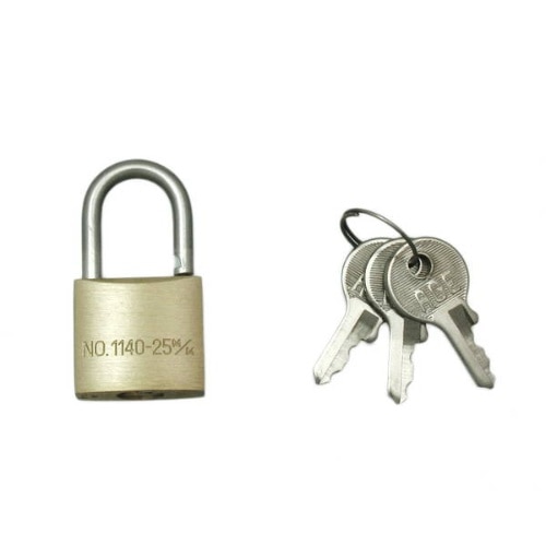 ステン弦南京錠 25mm G-046 G-046 真鍮 [1個]