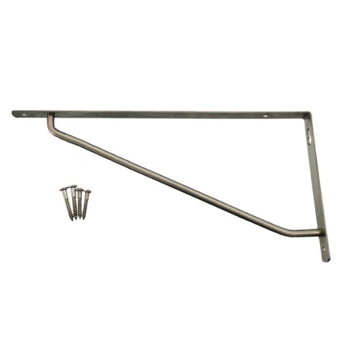 ステンスレンダー棚受 120×240mm シルバー [1本]
