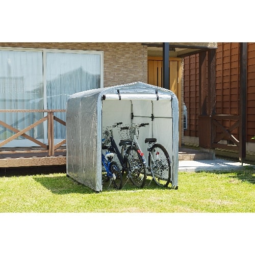 BG-PE025/SIL シルバー 簡易万能ガレージ中 PE/SIL [1台]